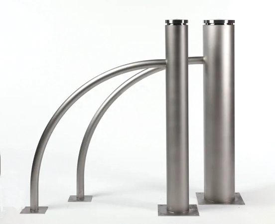 Fahrradständer mit Zufahrtsschutz