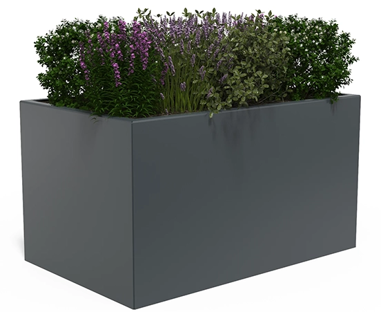 RhinoBlok Planter Steel