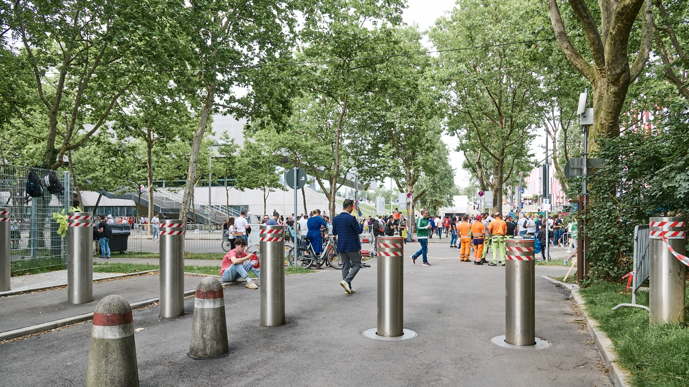 UEFA EURO 2024 Stuttgart Stadionsicherung